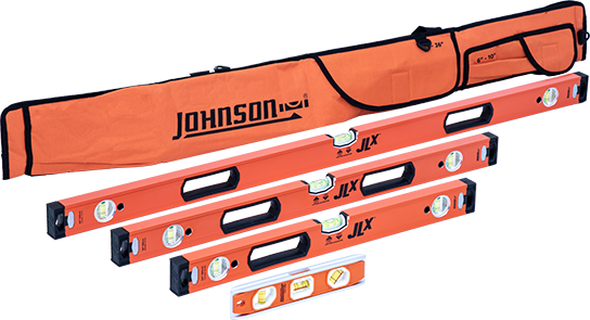 JLX® 48" Heavy Duty 5 Piece Box Level Set (5748-S) 5748-S Product Image